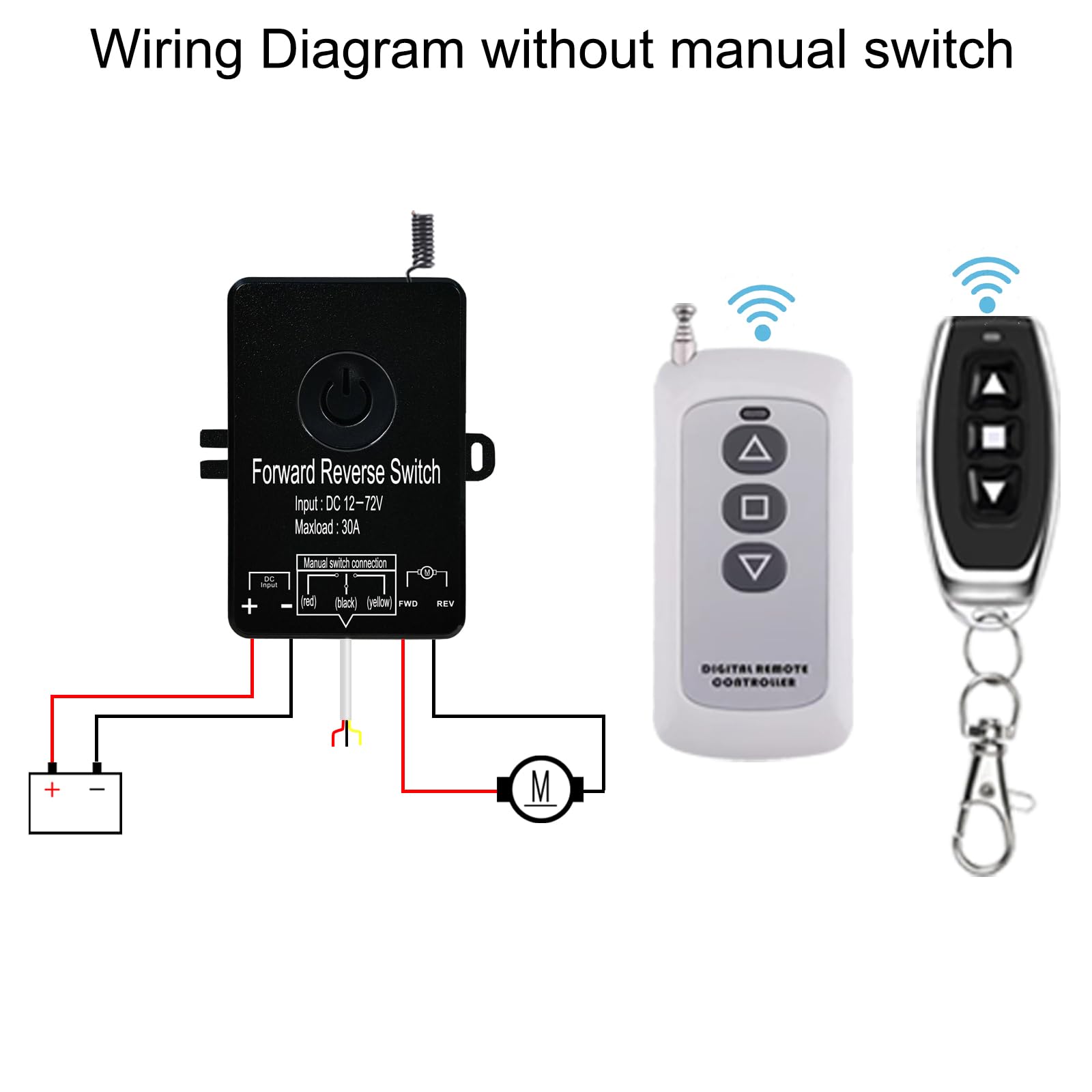 Forward Reverse Controller,Waterproof, Remote and Local Control — Amazon image 3
