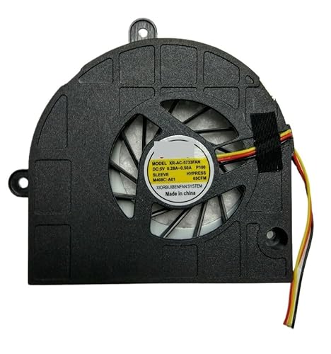 SONGOZD Enfriador de CPU para Packard para Bell EasyNote PEW92 TK11BZ P5WS6 TK11 TK13 TK36 TK37 TK39 TK81 TK83 TK85 TK87 MF60120V1-C040-G99(Fan OEM)