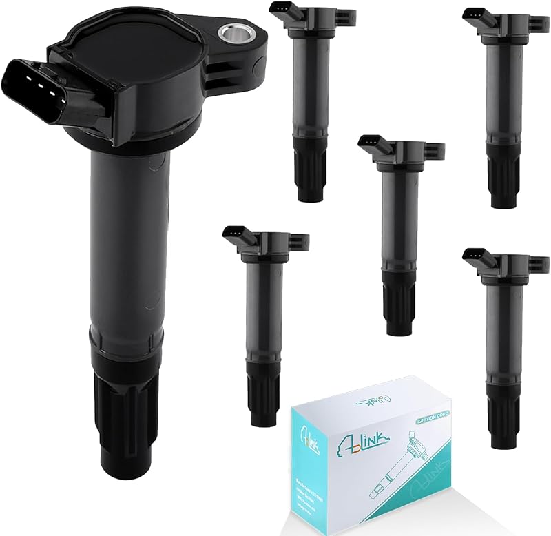 Kit de bobinas de ignição AULINK com velas para Toyota e Lexus – 6 unidades