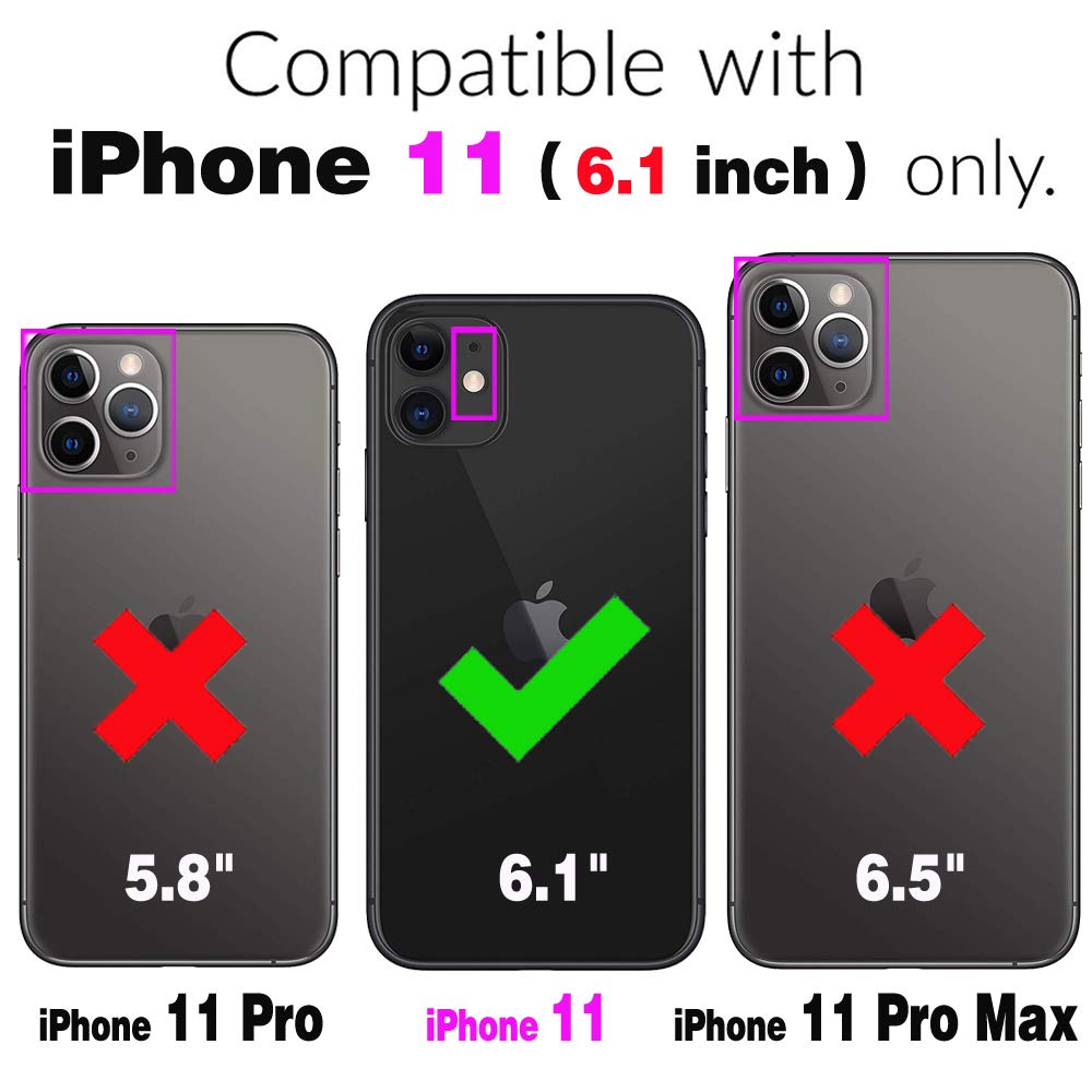 ymxdmd É especialmente projetada para iPhone 11 antiarranhões