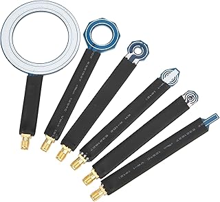 6PCs Magnetic Field Antenna PCB Near Field Probe Locate & Identify Interference Source Radiation Magnetic SMA Female Interface with Storage Box