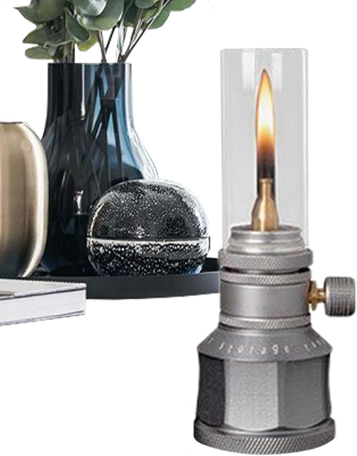 Gas Lamp, Vintage Outdoor Lighting Decorative Lantern for Campers, Hikers, Backyard, Anglers, Garden, Cabin, Ranch, Barbecue, Fishing, Picnic