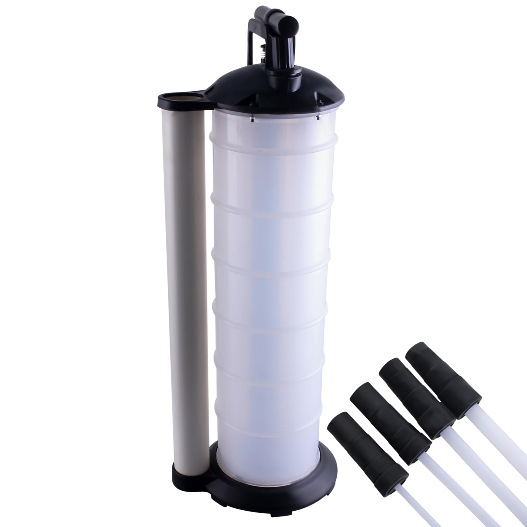 7 Liter manuelles Vakuum-Absauggerät, Ölabsaugpumpe Handpumpe Öl Absaugpumpe Diesel Manuelle Ölabsaugung Absaugpumpe mit Handpumpe zum Absaugen für Motorflüssigkeit und Öl von Autos