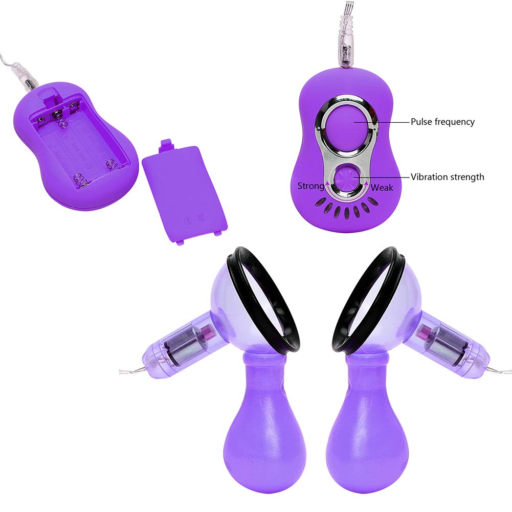 Lamerse la Lengua, pezón y vibrador de succión, masajeador de Senos, estimulador de clítoris de Silicona, estimulador de Juguetes sexuales, potenciador de ampliadores para Mujeres, (Rosa)