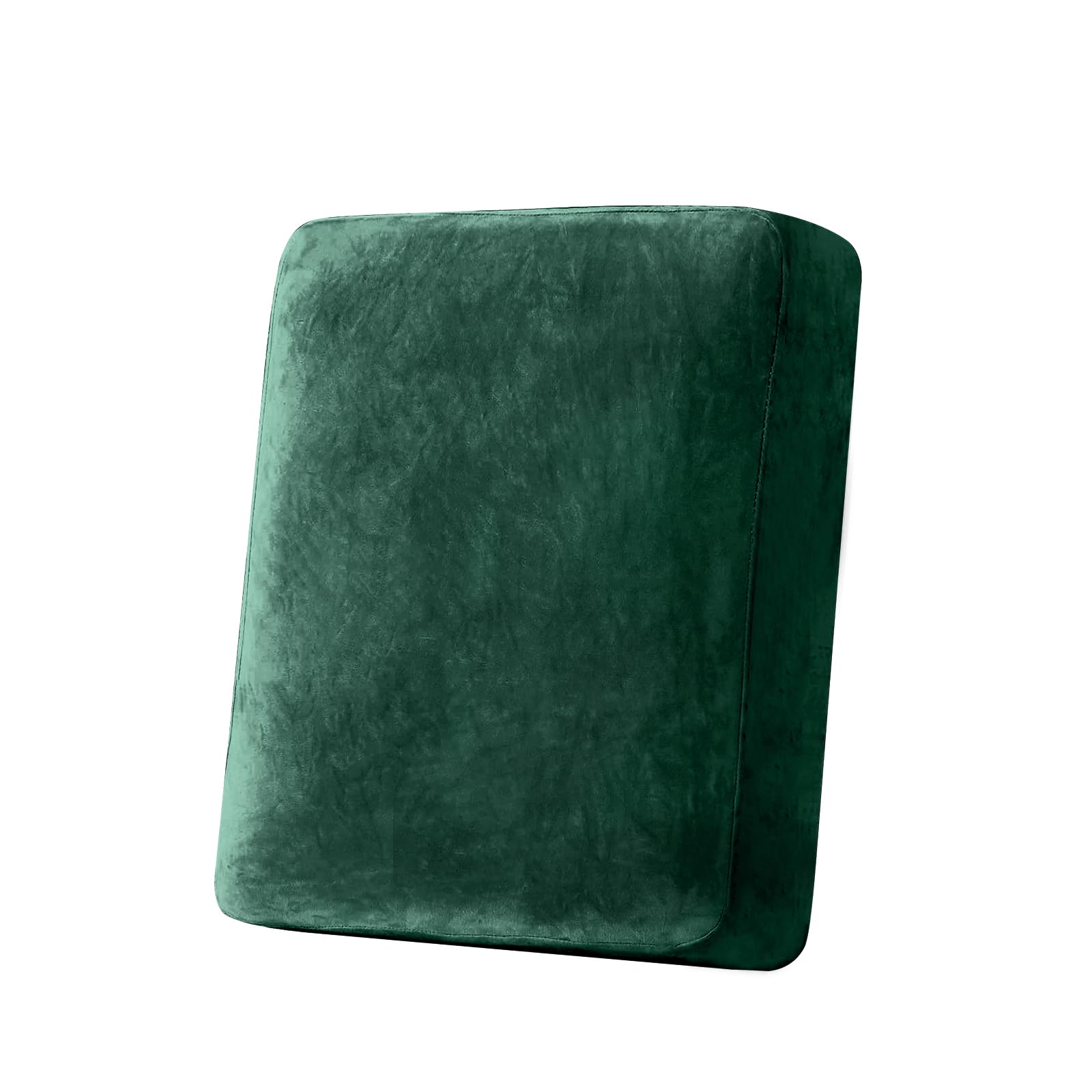 Taque Couch Cover Stretch Velvet Sofa Cushion Cover 1-Piece - Elastic Washable Slipcover for Seat or Backrest, Couch Seat Covers for Sofas (Christmas