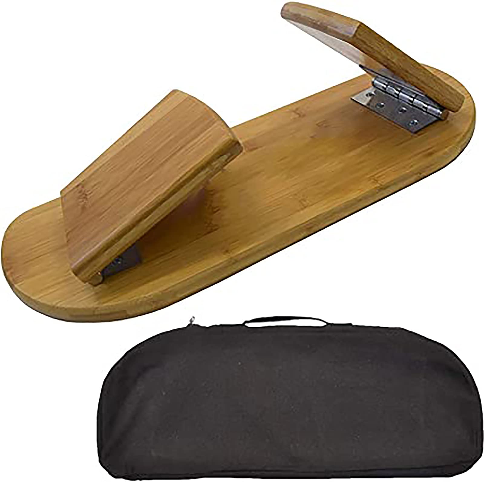 Banc de Yoga Ergonomique pour Tabouret à Genoux Parfait, Banc de méditation Pliable, fabriqué à partir de Bambou renouvelable