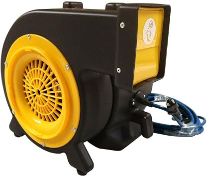 Zoom Blowers LTE Inflatable Bounce House Blower for Bouncy Jump Castle, Water Slides, and Obstacle Course, Electric, Energy Efficient, Low Amp Draw, Commercial-Grade