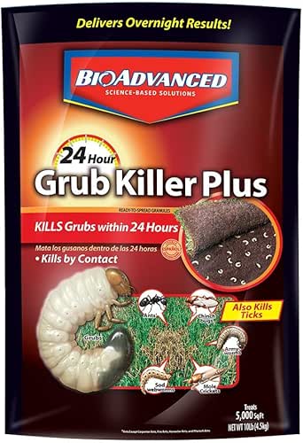 BioAdvanced 24-Hour Grub Plus for Lawns, Ant, Tick, Insect Killer