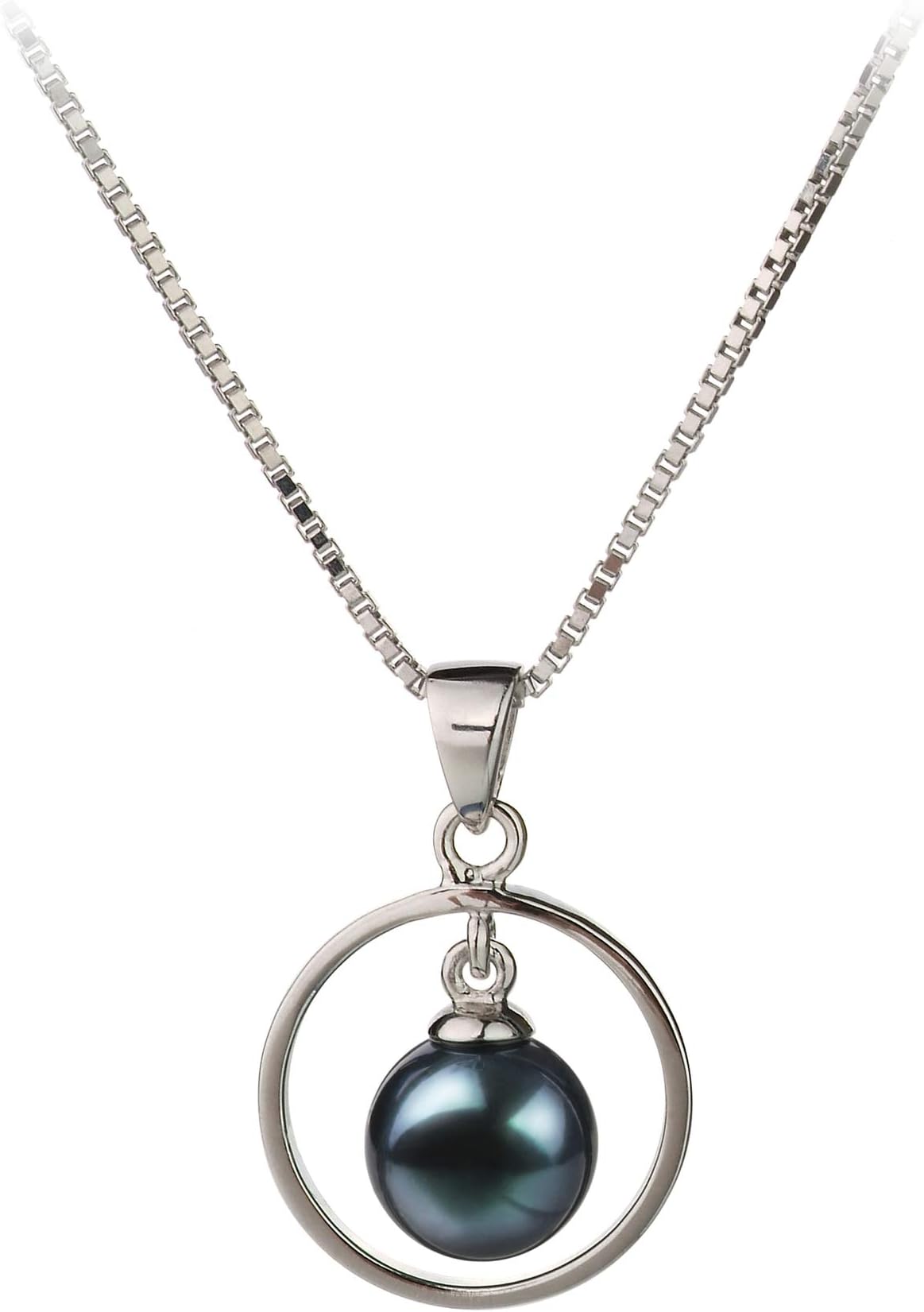 Trinity 6-7mm AA Quality Japanese Akoya 925 Sterling Silver Cultured Pearl Pendant For Women