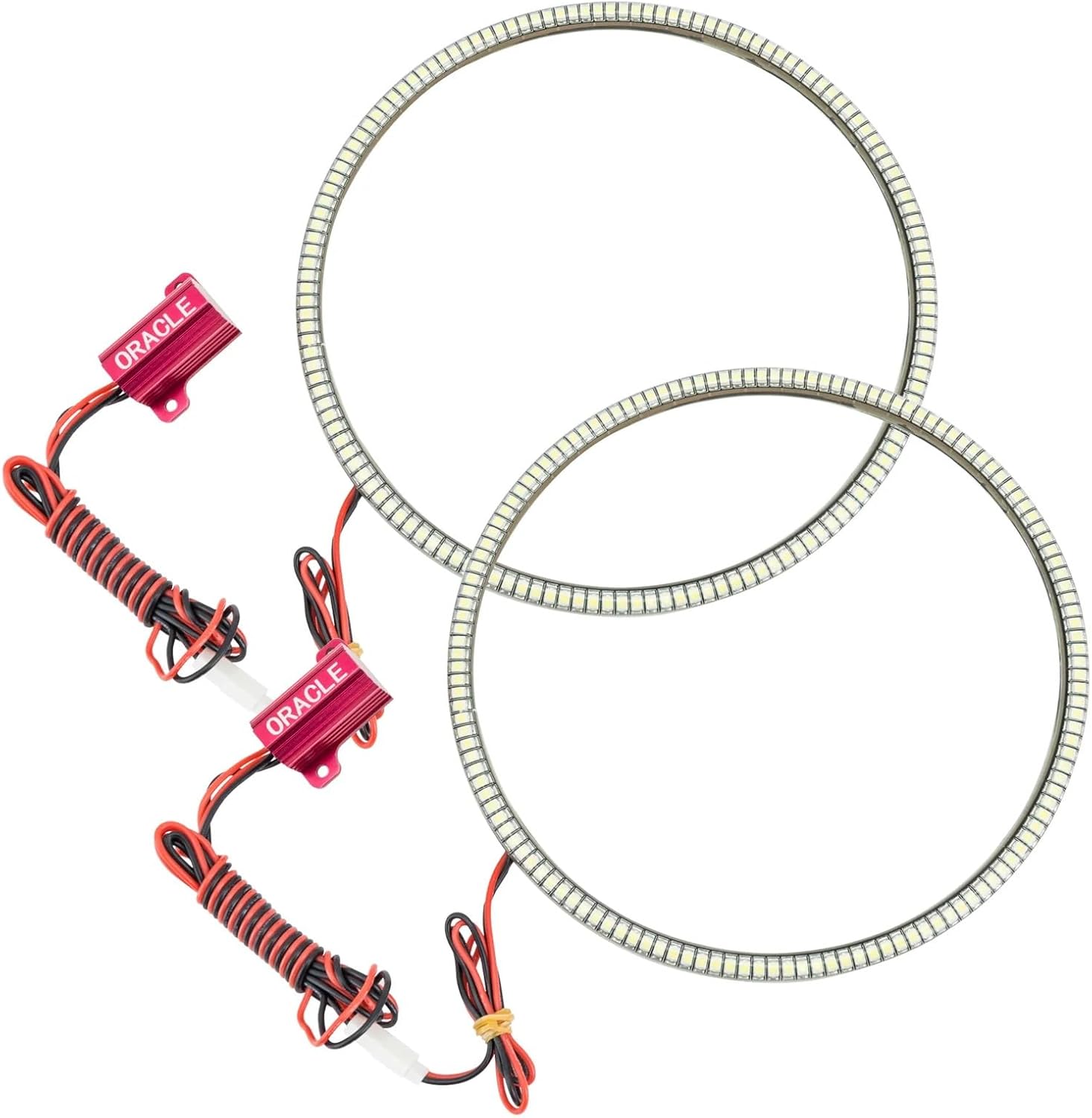 ORACLE Lighting 1214-002 LED Surface Mount Headlight Halo Kit – Blue – 2018–2024 Jeep Wrangler JL