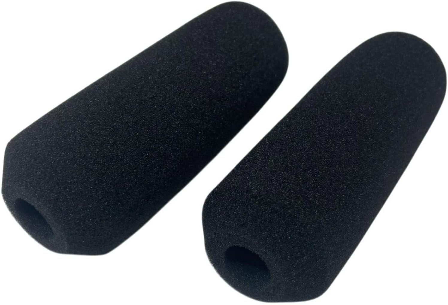 Microphone Sponge Windscreen Pop Guard, Total Length 4.7 inches (120 mm), Inner Diameter 0.7 inches (18 mm), Soundproofing, Gun Cover, Windshield, Shot Jammer, 2 Pieces