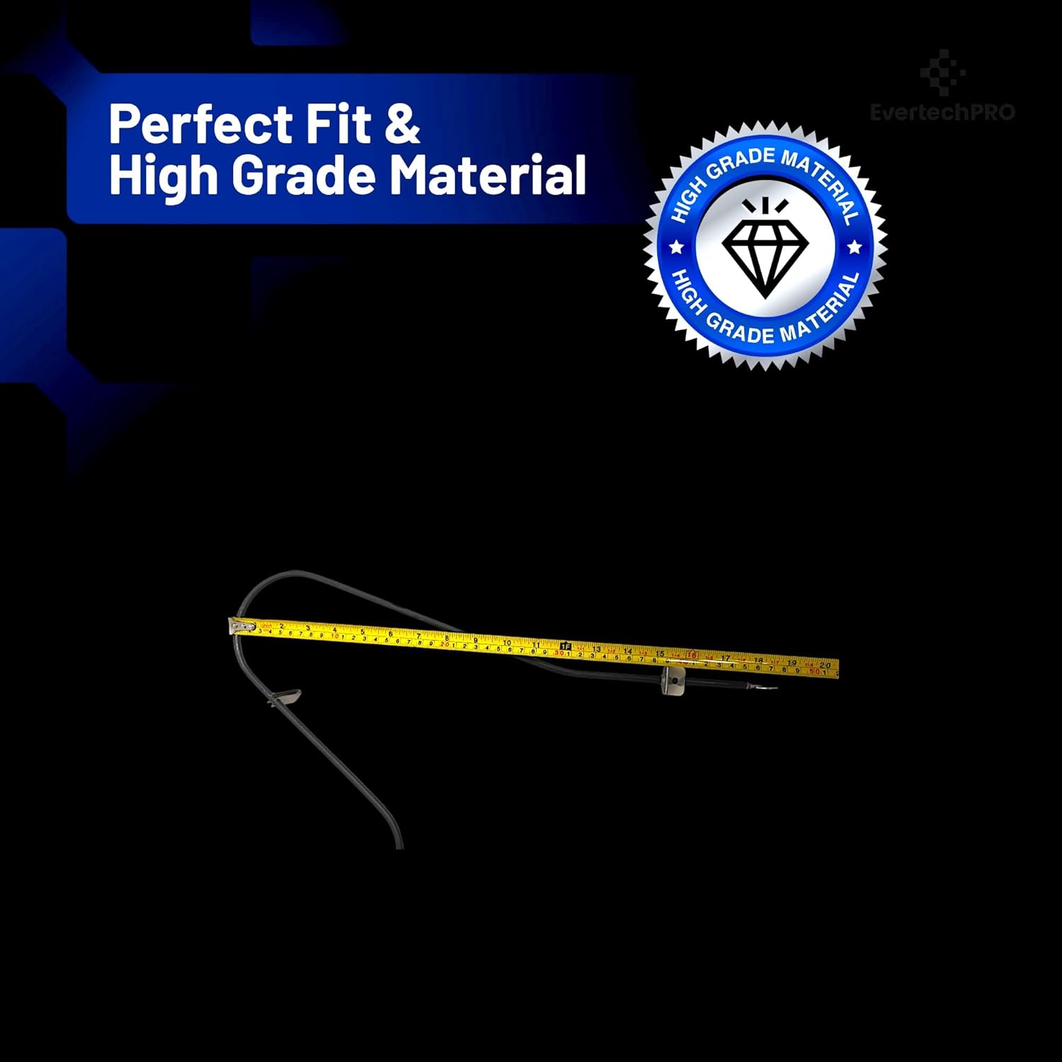 EvertechPRO 316075103/316075104 / Oven Bake Element OEM-Quality for Frigid-aire/Kenmore Ranges 316075102, 5303051519, 316075100, 316282600