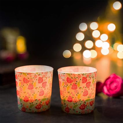 KOLOROBIA Ornate Mughal Candle Votive