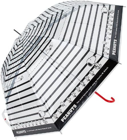 Amazon Co Jp スヌーピー ビニール傘 ストライプ ホーム キッチン