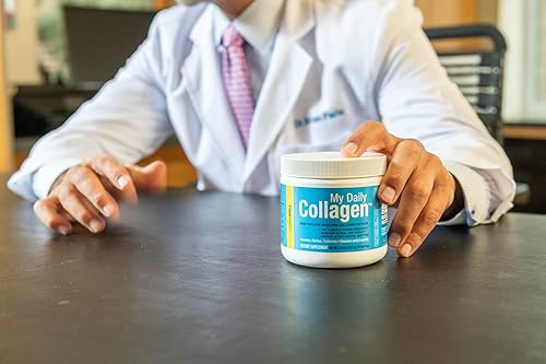 Miniatura 5 de My Daily Collagen: Polvo de péptidos de colágeno con vitamina C para apoyo articular, perfecto para rodillas doloridas, manos doloridas y hombros