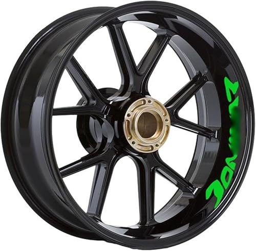 Miniatura 29 de Motorcycle Wheel for Bajaj for Pulsar 200 for Dominar 400 Wheel Stickers Motorcycle Wheel Stickers Outer Rim Stripe Sticker Decal (Color : 19)