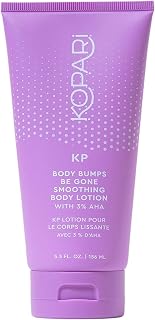 KP Body Bumps Be Gone Smoothing Body Lotion with 3% AHA, Shea Butter and Sweet Almond Oil, Moisturizing KP Lotion for Body - 5.3 oz