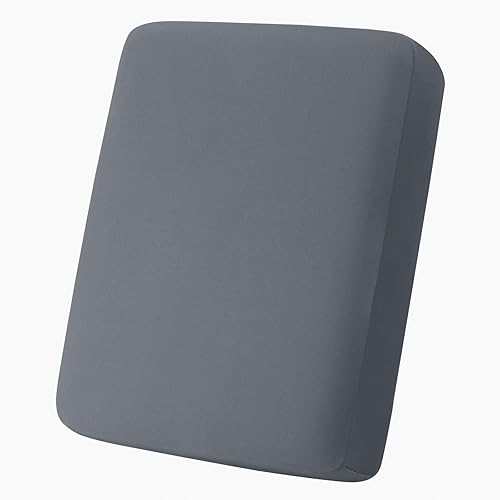 Miniatura 53 de hyha Fundas de cojín de sofá estampadas, fundas de sofá florales lavables para sofá de 3 cojines, fundas de cojín elásticas con patrón de Rojo y