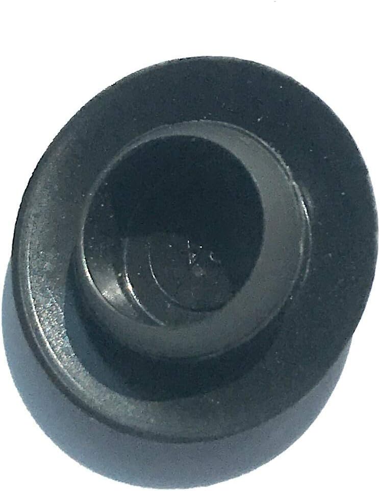 (Pack of 100) SBDs BPF 5MM Flush Mount Black Plastic Body n Sheet Metal Hole Plugs - 0.197 5MM Hole ID - Head Dia 10 MM - Height 5MM