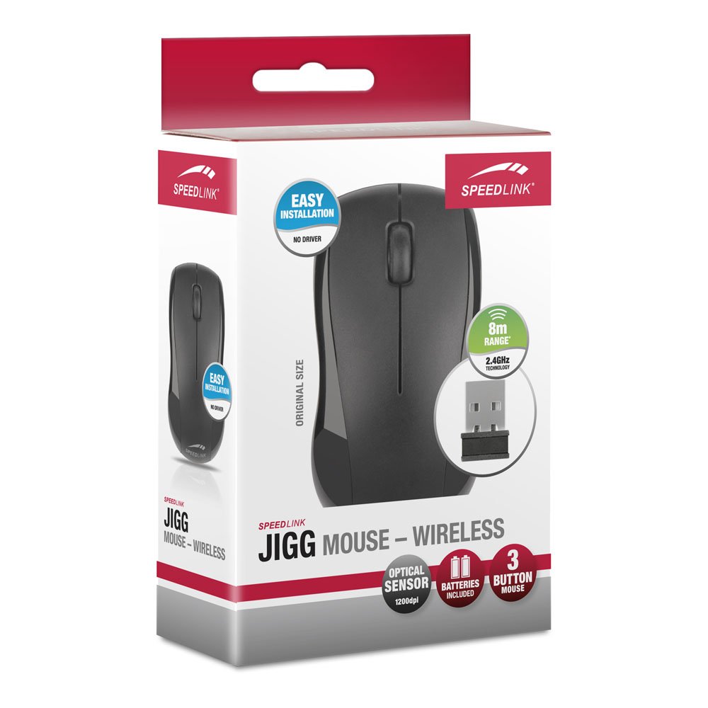 Speedlink AXON Silent & Antibacterial Mouse - Leise PC Maus Mit Kabel, Antibakterielle