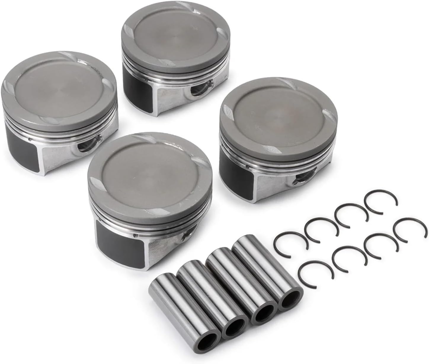 A Set(4PCS) Engine Pistons Ring Set Pins 25198520 Fit Compatible For Chevrolet Buick Cruze Trax Encore 1.4 Turbo LE2 Car Accessories