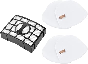 Anewise 1+2 Pack Filter Replacement for Shark UV730 ZU561 UV725 CU530 UV650 ZU560 ZU562 ZU572 ZD201 ZD400 Navigator Rotator Lift-Away Upright Vacuum, Part XFFK560 & XHEPA560, XFFKZD400 & XHFZD400