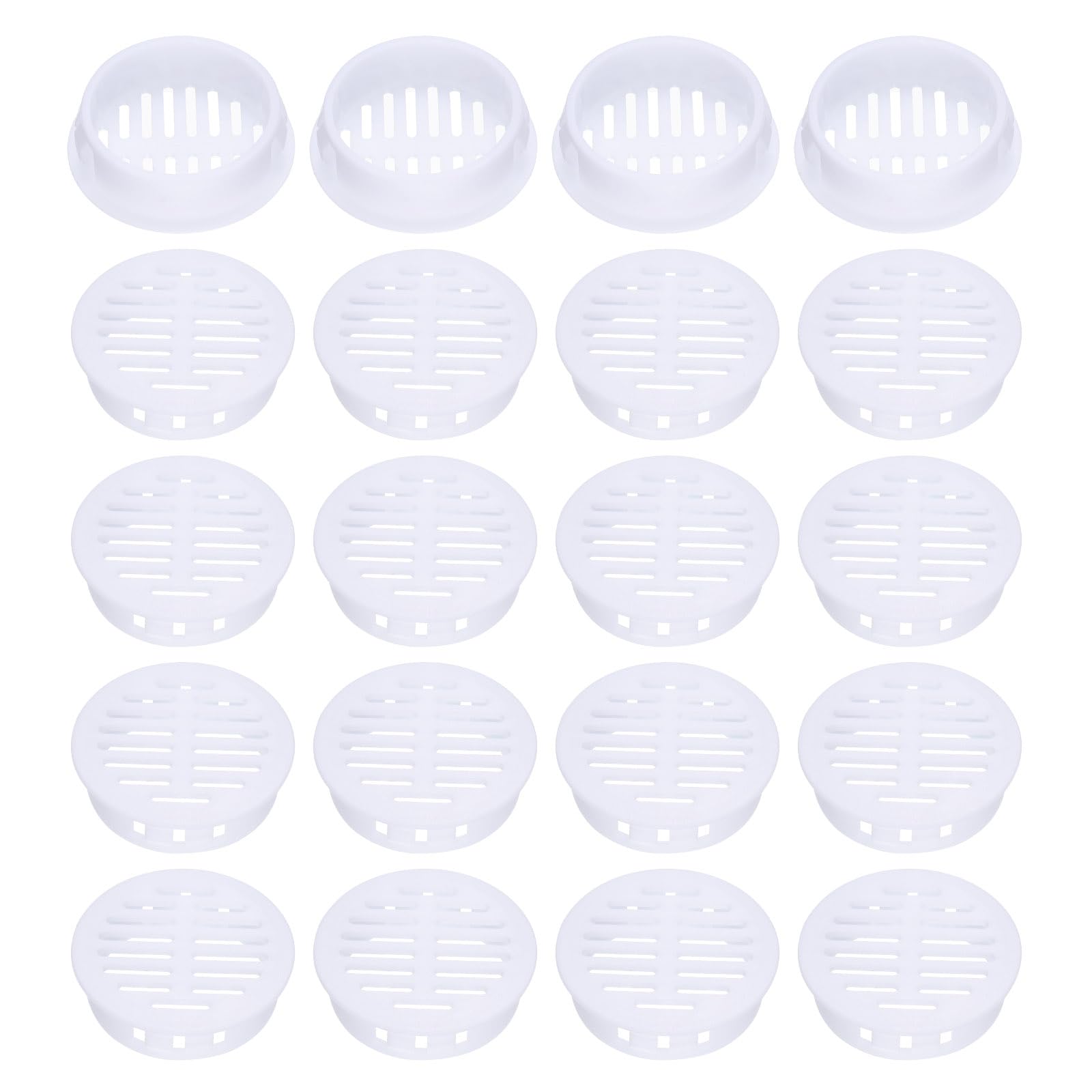 Grille d'aération plastique 35mm uxcell pour créer une ventilation saine dans le dressing