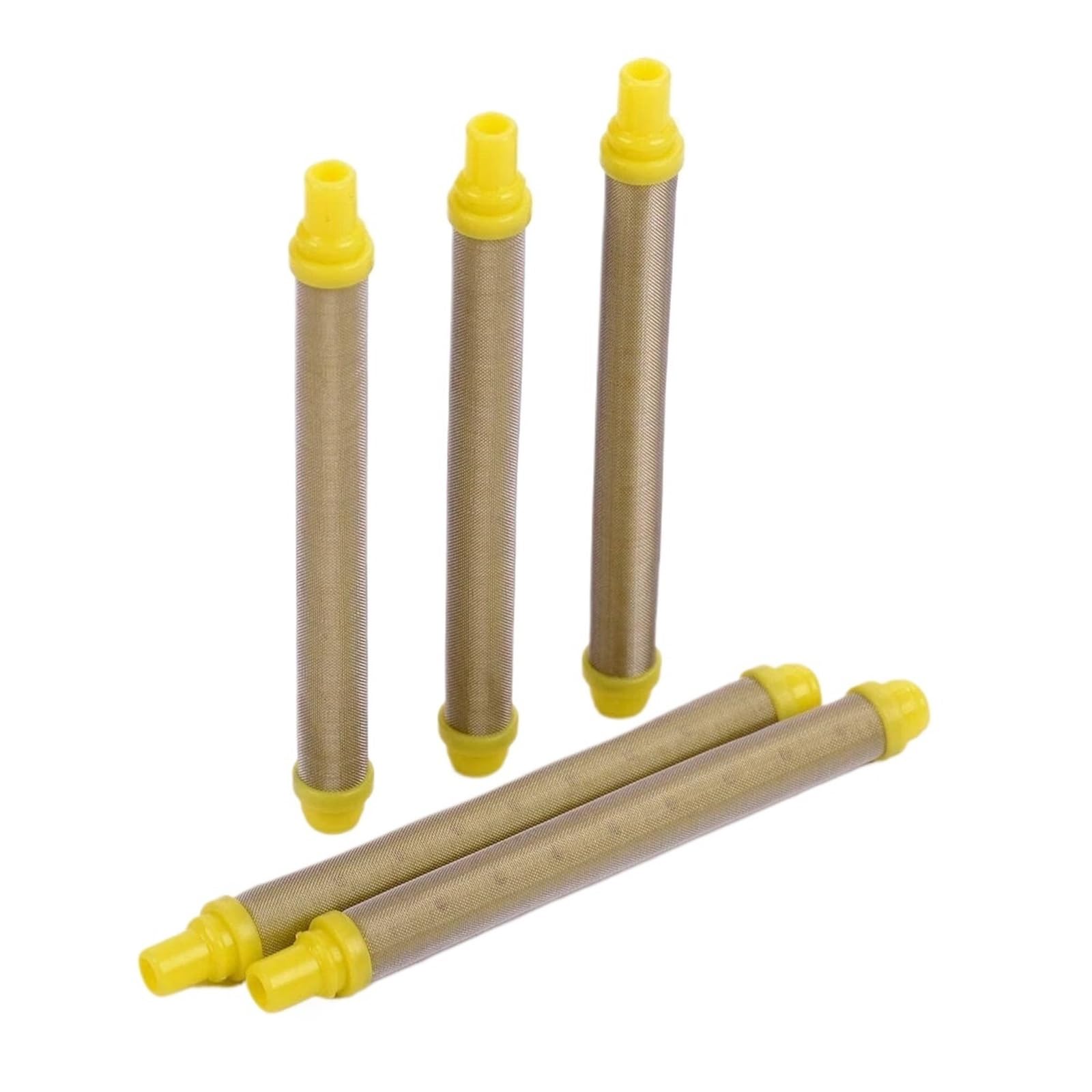 Filtre pulvérisateur à Pression Jaune 100 Mailles, 5 pièces