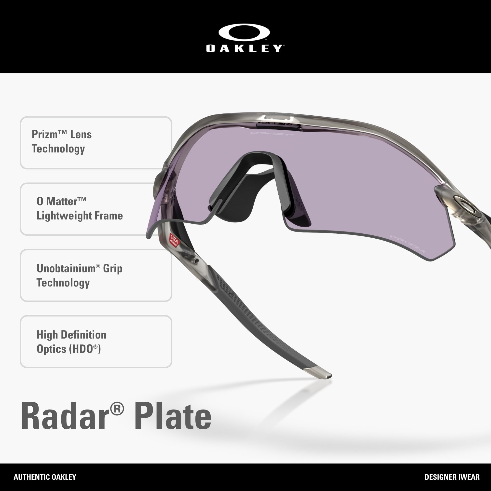 Oakley Radar Plate okulary przeciwsłoneczne uniseks