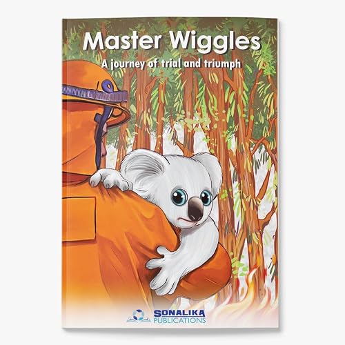 Master Wiggles - A journey of trial and triumph | story book for kids 7 to 9 years - Sonalika Publications