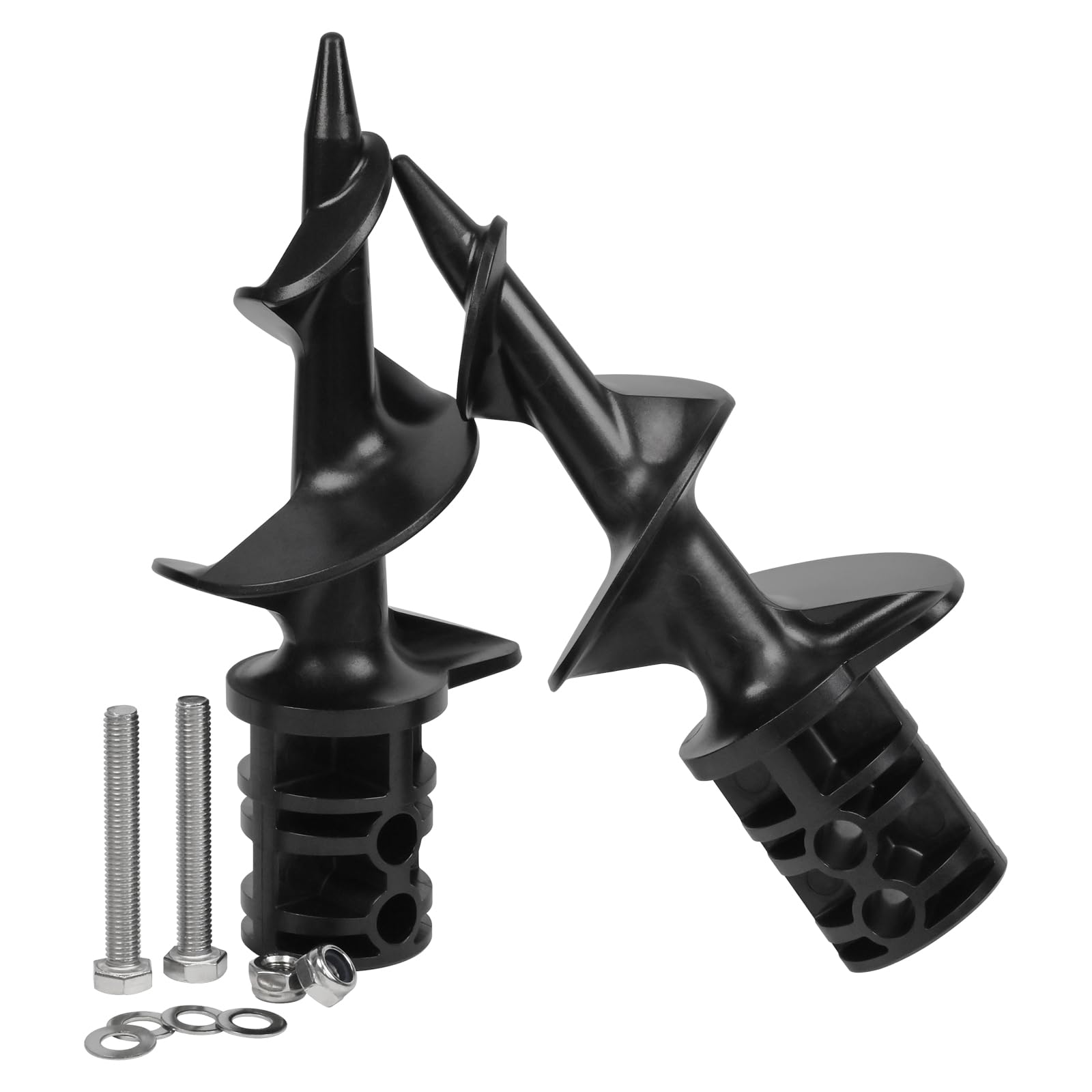 Tarière à trou pour perceuse ponceuse tube PVC kit de deux ensembles ancrage de sablier