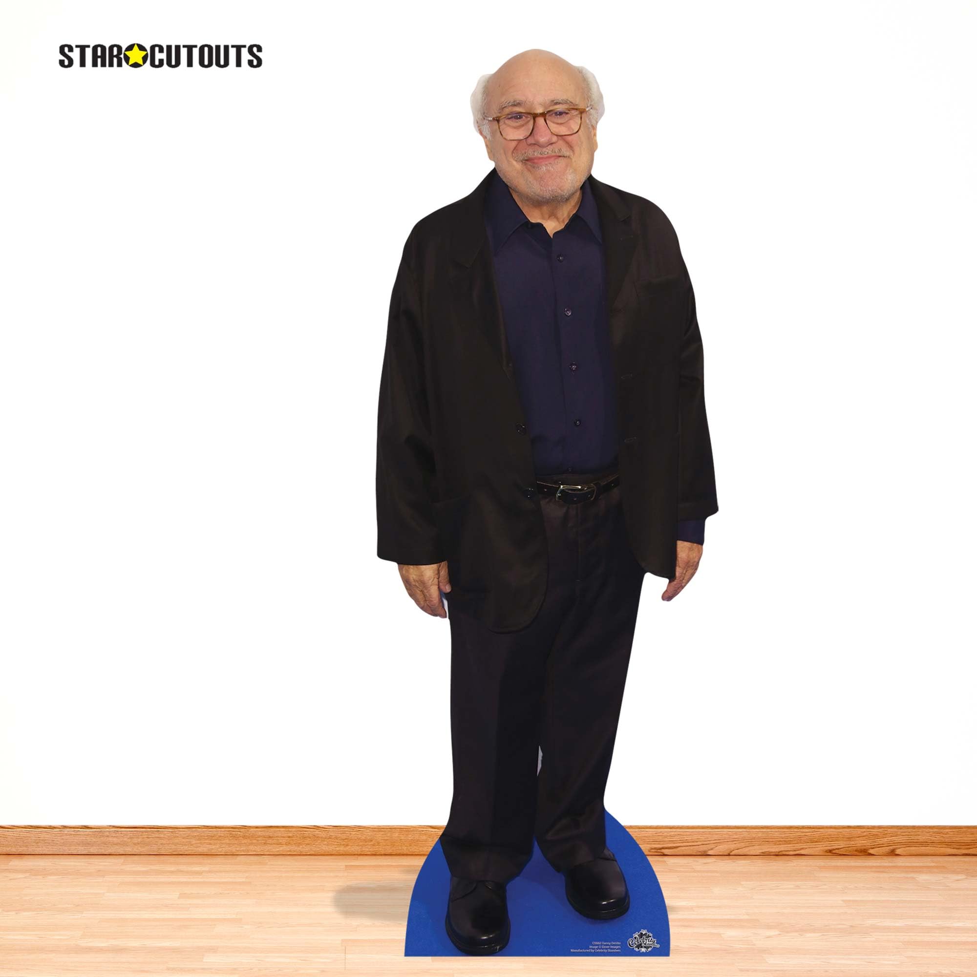 Star Einbauöffnungen "Danny DeVito" Karton Ausschnitt, Mehrfarbig