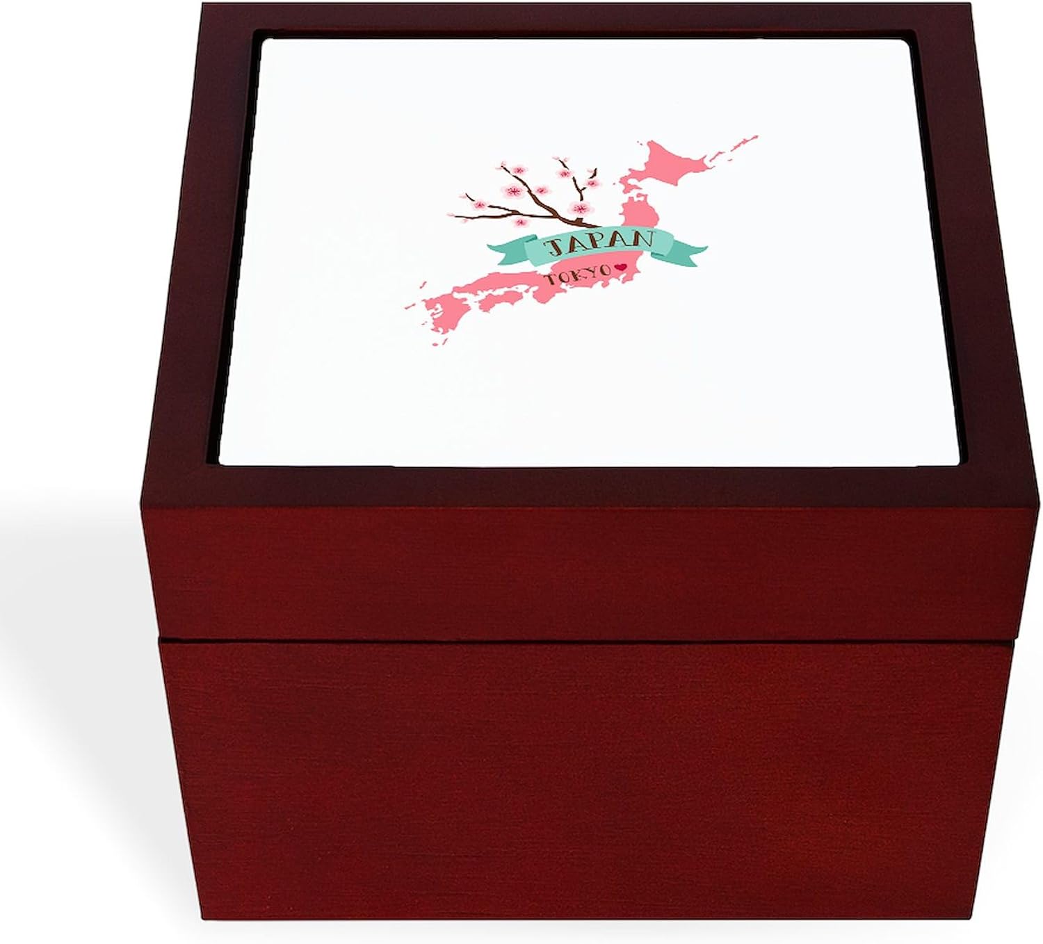 CafePress Tokyo Japan Memory Keepsake Jewelry Box, 5"x5"x3.75"