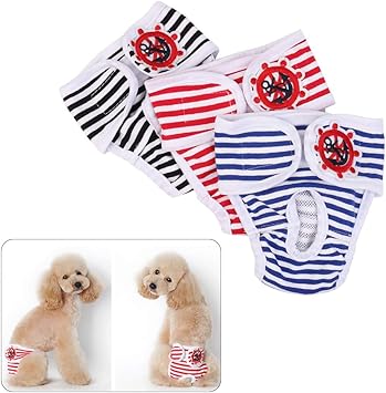 Amazon Bingopaw 犬 おむつカバー 女の子 サニタリーパンツ マナーウェア ペット用生理パンツ メス 猫 メッシュ 老犬介護 4 6kg 3枚セット 着替え Lサイズ Bingopaw ペット用品 通販