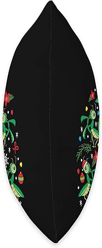 Miniatura 2 de Regalo de Mantis rezando divertido de Navidad Mantis Ornamento de Navidad Árbol de Mascotas Divertido Regalo de Manta Almohada de 16.0 x 16.0in,