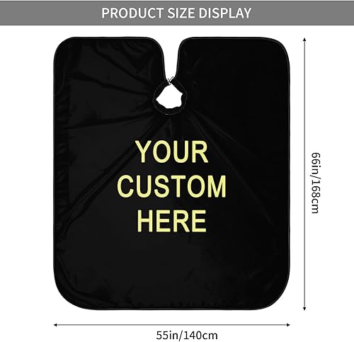 Miniatura 2 de Cabo de peluquero personalizado personalizado Capas de corte de pelo delantal de peluquería para el hogar y el salón Barbería
