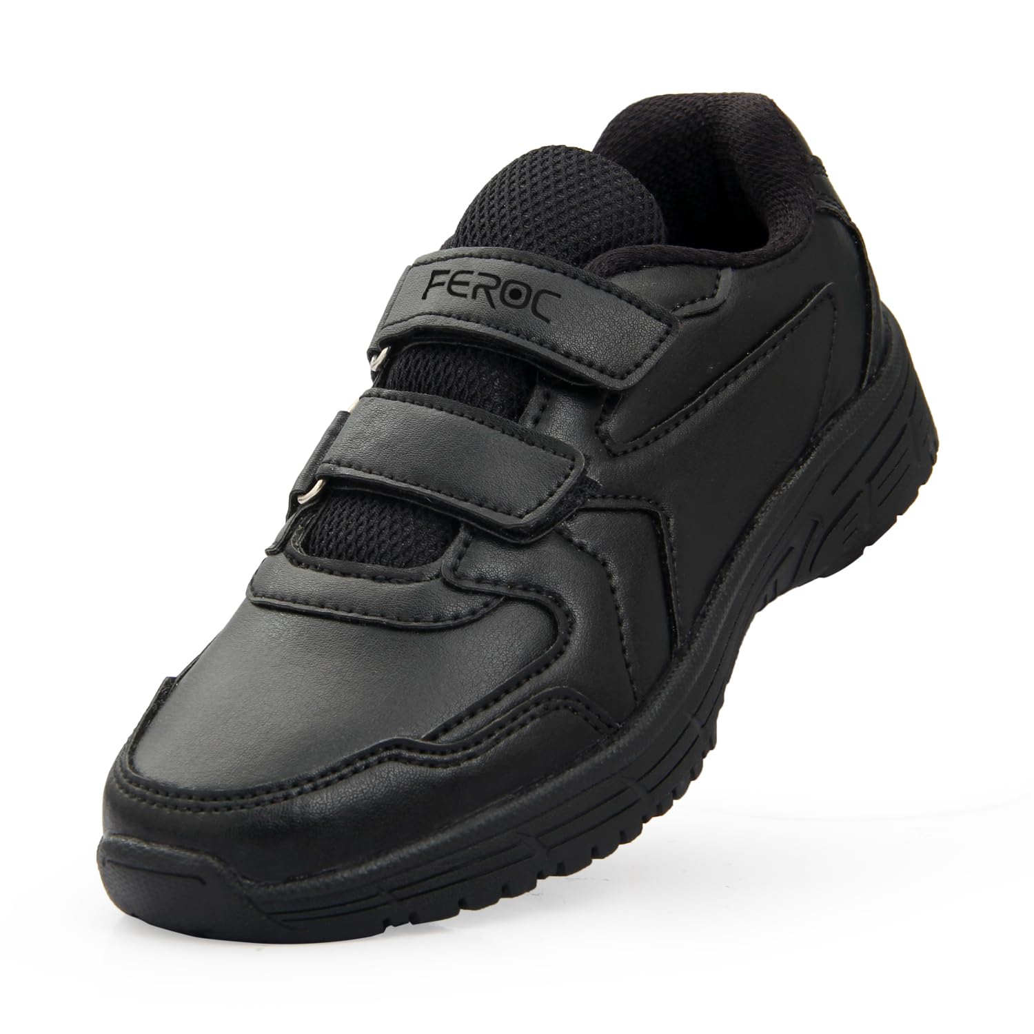 FEROC School Shoes Rubber Sole for Boys Girl Unisex Child Adults Kids (Black, 8) (B0CSWRQWTB) Amazon Price History, Amazon Price Tracker
