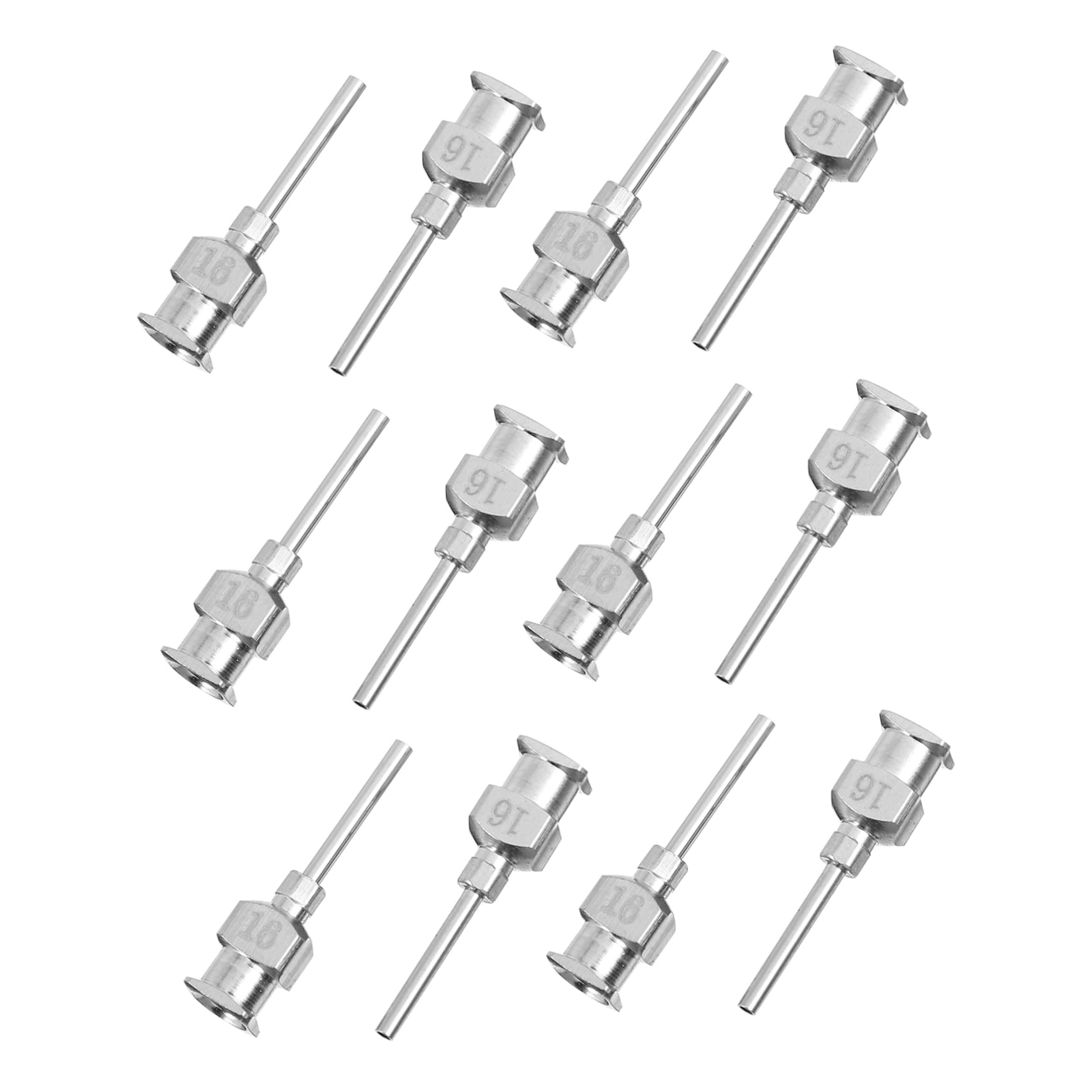NAMOARLY Stainless Steel Luer Lock Tip Needles 12pcs Kit for and Precision Dispensing