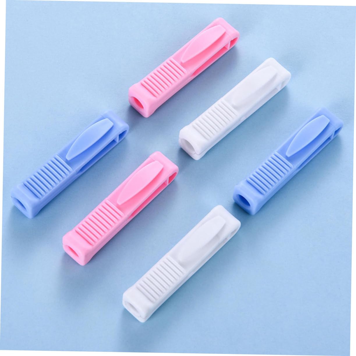 6pcs Ampoule Bottle Opener Multifunctional Glass Vial Breaker for Nurses Protective Hand Tool for Easy Opening of Glass Bottles Material White
