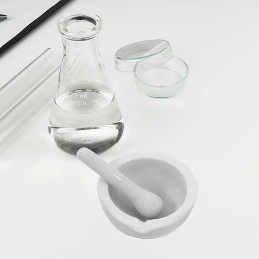 Mortero y Mano de Cerámica para Laboratorio Resistente al Calor miniatura 3
