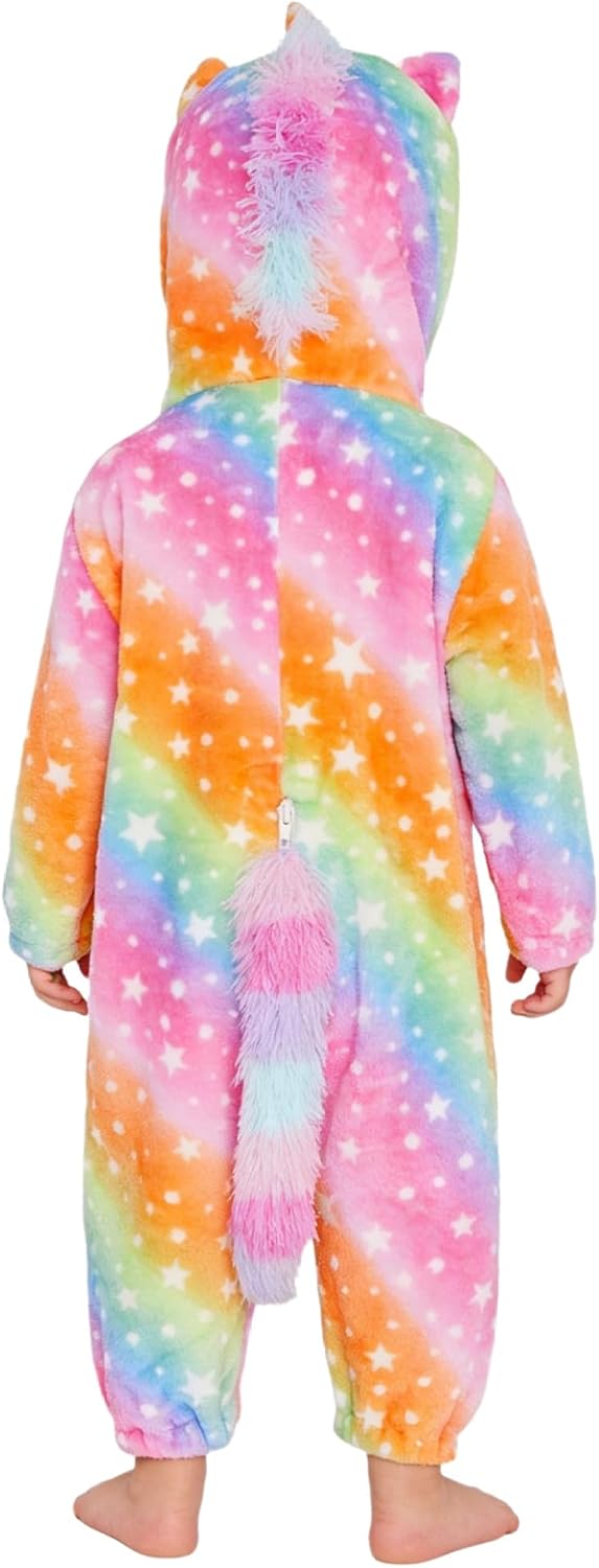 Unisex Toddler Baby Animal Jumpsuit Hooded Romper Carnival Cosplay Cartoon