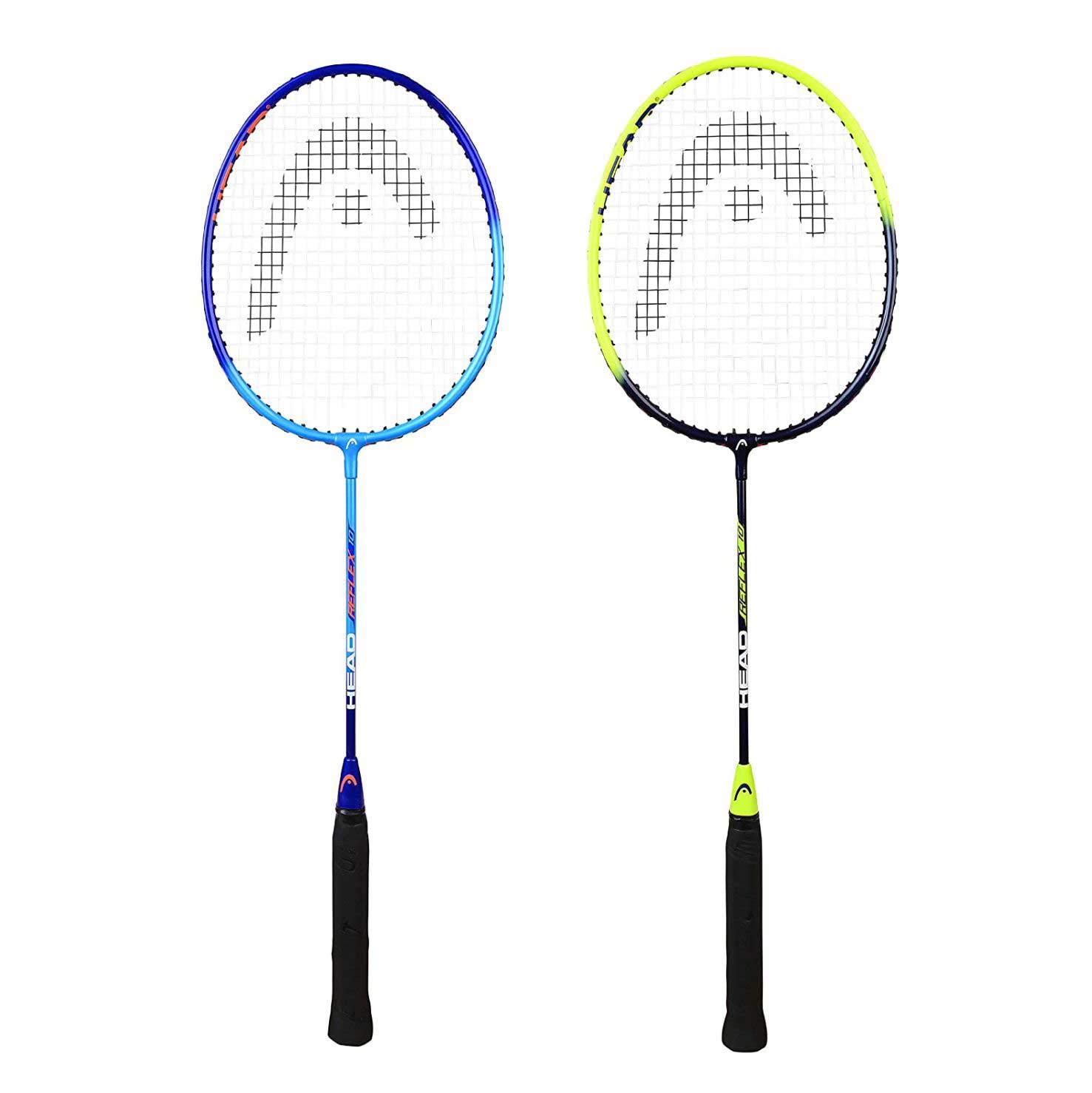 HEAD Reflex 10 T-Joint Aluminium Badminton Racquet, Pack of 2 pcs (Strung)-image-37