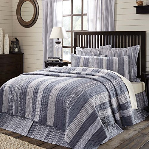 VHC-Brands-Coastal-Farmhouse-Bedding-Cape-Cod-Blue-Quilt-Twin VHC Brands Coastal Farmhouse Bedding Cape Cod Blue Quilt Twin
