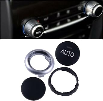 AANAN Climate AC Control Rotary Button Knob Actuator Compatible with 5 6 7 X5 X6 61319393931 AC Control Rotary Button Repair Kit