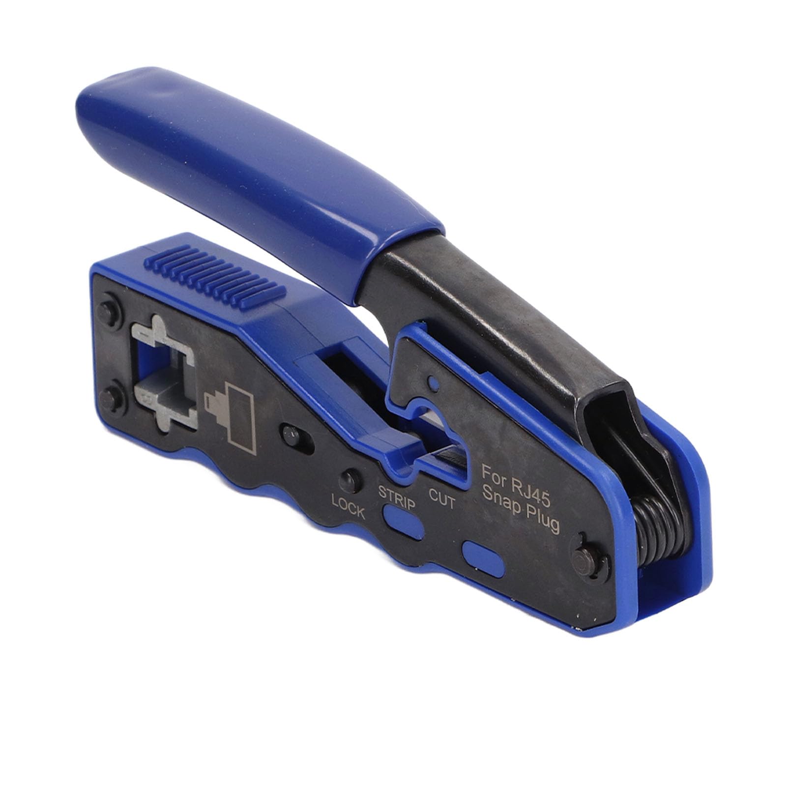 Kit D'outils de Sertissage RJ45, Pince à Dénuder Efficace pour Installation Réseau Cat5e Cat6 Cat6a