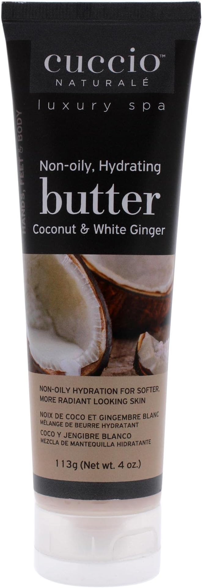 Coconut & White Ginger Butter Blend Tube 4oz
