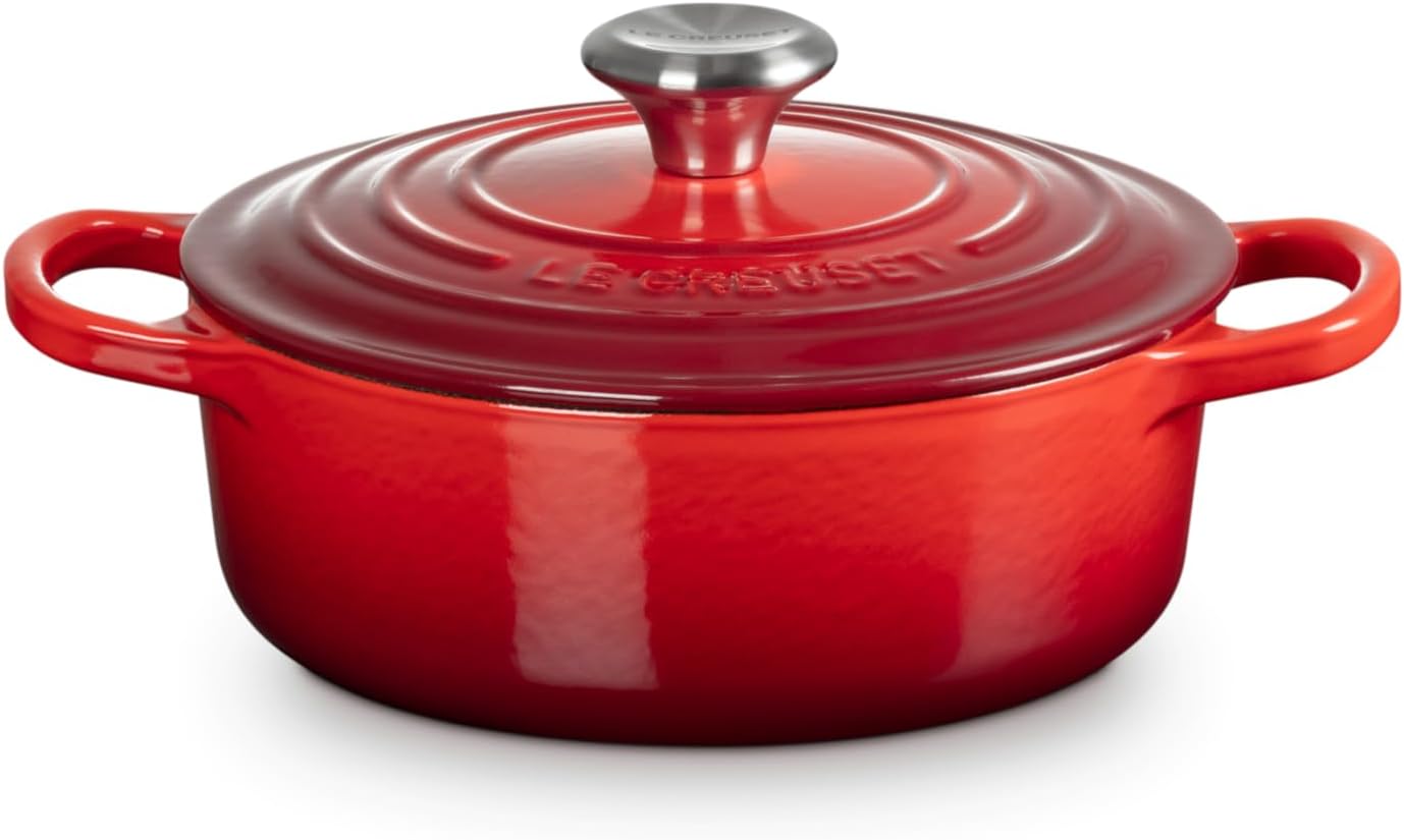 ルクルーゼ ケーキスタンド 30cm チェリーレッド 新品 リッド ルクルーゼ ケーキスタンド 30cm チェリーレッド 新品 リッド