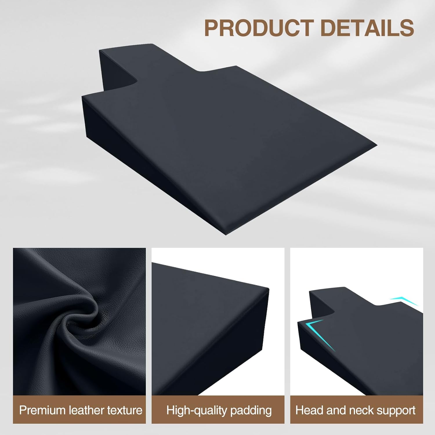 LeisureKing Large Upholstered Pilates Wedge for Pilates Reformer, Exercise Equipment for Pilates Reformer Machine, Workout Pad for Floor Exercises, Ideal for Home Pilates and Studio Use
