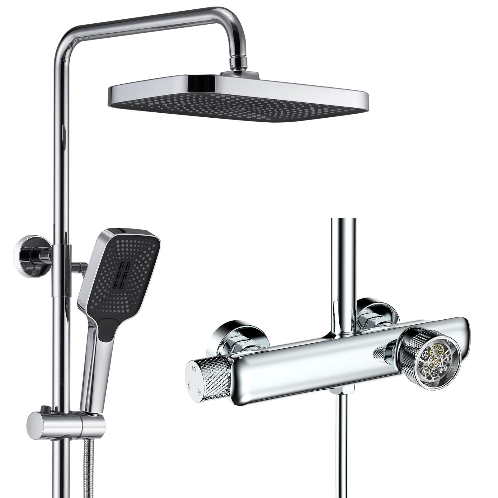 Colonne de douche avec douchette 3 modes pour soulager les tensions