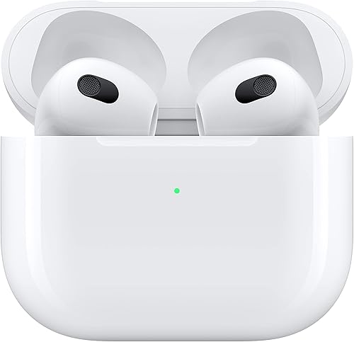 Miniatura 3 de Apple AirPods (3ª generación) auriculares inalámbricos Bluetooth, auriculares con audio espacial personalizado, resistentes al sudor y al agua,